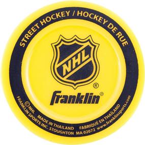 img 2 attached to 🏒 Franklin Sports NHL Street Hockey Puck - Assorted Colors for Dynamic Gameplay