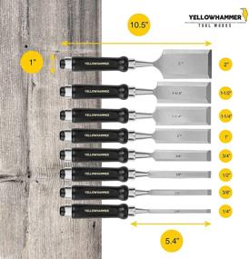 img 2 attached to 🔧 Enhance Your Tools' Performance with the Yellowhammer Chisels Silicon Sharpening Attractive