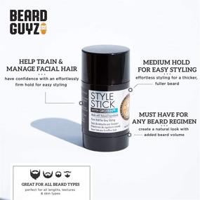 img 2 attached to 🧔 Beard Guyz Style Stick - Long-lasting Hold (1 oz)