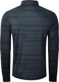 img 3 attached to VONFORT Striped Performance Athletic Collared