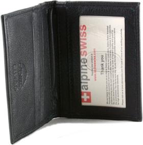 img 1 attached to 👜 Business Pocket Wallet by Alpine Swiss