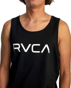 img 3 attached to 👕 Stylish RVCA Graphic Sleeveless Shirt: Black Men's Clothing for Trendy Shirts