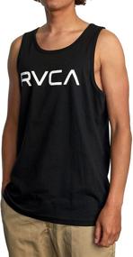 img 1 attached to 👕 Stylish RVCA Graphic Sleeveless Shirt: Black Men's Clothing for Trendy Shirts