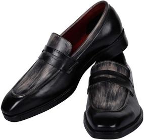 img 3 attached to 👞 Classic Style Meets Handcrafted Quality: Lethato Genuine Leather Loafer Men's Shoes