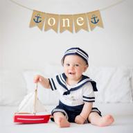 rainlemon nautical birthday highchair decoration logo