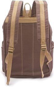 img 2 attached to 🎒 Vintage Canvas Laptop Backpack by Sweetbriar