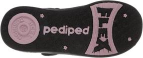 img 1 attached to Flexible Comfort: pediped Flex Isabella Mary Jane for Toddlers and Little Kids