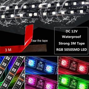 img 3 attached to 5050SMD Motorcycle Strips Multi Color 2X12LED