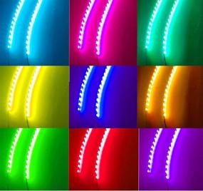 img 2 attached to 5050SMD Motorcycle Strips Multi Color 2X12LED