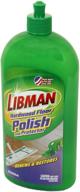 🌿 revive and preserve your hardwood floors with libman 2067 floor polish and protector - 32 oz squeeze bottle logo