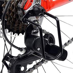 img 2 attached to 🚲 Adjustable Rear Derailleur Guard Rack: RMISODO 3-Piece Bike Bicycle Protector for Mountain & Road Cycling Bike, Enhancing Outdoor Cycling Experience