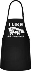 img 1 attached to APRON DADDY Funny Apron Men Kitchen & Dining and Kitchen & Table Linens