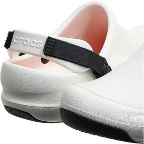 img 2 attached to 👟 Crocs Unisex Bistro 10075 001 Black: Comfortable and Sleek Footwear for All