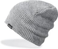 ❄️ dakine heather beanie - charcoal white boys' accessories - ideal for cold weather logo