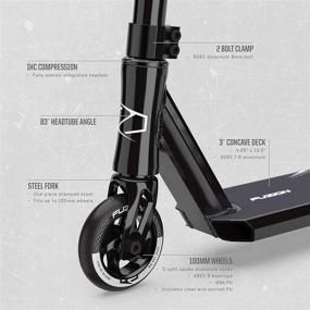 img 2 attached to 🛴 Fuzion Z250 Pro Scooters - High-Quality Trick Scooter - Intermediate and Beginner Stunt Scooters for Kids 8 Years and Up, Teens and Adults – Long-Lasting, Ultra-Smooth, Freestyle Kick Scooter for Boys and Girls