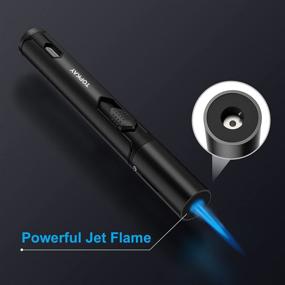 img 1 attached to Lighters Adjustable Windproof Refillable Fireworks