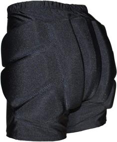 img 3 attached to 🧊 CRS Cross Padded Figure Skating Shorts: Crash Protection for Hips, Tailbone & Butt