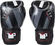 premium boxing gloves with adjustable wrist band for men & women - ideal for mma, sparring, kickboxing, muay thai & punching bag training logo