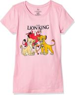 lion king girls little sleeve logo