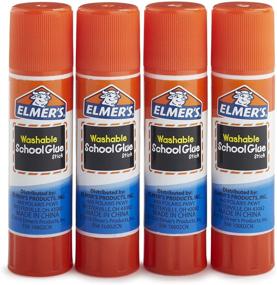 img 3 attached to 📚 Elmer's All Purpose School Glue Sticks, Washable, 6g, 8 Count (E5004), White - Reliable Adhesive Sticks for School Projects