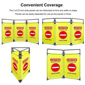 img 2 attached to 🚧 Enhance Safety with Barricade Foldable Visibility-Restricted Pedestrian Occupational Health & Safety Products