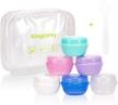 cosmetic containers plastic refillable tsa approved environmental logo