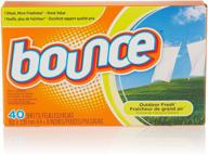 bounce fabric softener sheets count logo