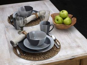 img 3 attached to 🍽️ Pfaltzgraff 5237436: Explore the Elegant 16 Piece Dinnerware Service