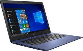 img 2 attached to Renewed HP Stream 14inch Touchscreen Laptop, AMD A4-9120 Processor, 4GB DDR4 RAM, 64GB SSD, AMD Radeon R3 Graphics, WiFi, Bluetooth, HDMI, Windows 10 (Royal Blue/64GB/Touch)