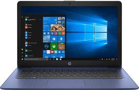 img 4 attached to Renewed HP Stream 14inch Touchscreen Laptop, AMD A4-9120 Processor, 4GB DDR4 RAM, 64GB SSD, AMD Radeon R3 Graphics, WiFi, Bluetooth, HDMI, Windows 10 (Royal Blue/64GB/Touch)