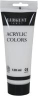 🎨 sargent art 23-0396 titanium white acrylic paint - 120ml tube: best quality and performance logo