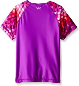 img 1 attached to Speedo Girls Sleeve Rashguard X Small