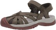 🌹 rose leather sandal for women by keen logo