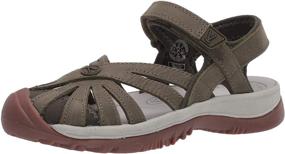 img 4 attached to 🌹 Rose Leather Sandal for Women by KEEN