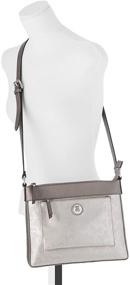 img 1 attached to TOUS Kaos Shiny Silver Colored Crossbody