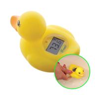 🐤 термометр для младенцев dreambaby room and bath - модель l321 - точное измерение температуры - жёлтая утка-игрушка логотип