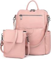 uto backpack rucksack detachable crossbody women's handbags & wallets logo