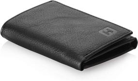 img 2 attached to 💼 Handsome Factory Trifold Wallet - Sleek Men's Accessories for Minimalist Wallets, Card Holders & Money Organizers