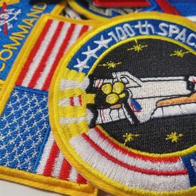 img 1 attached to NASA Patches Iron Patch Pieces