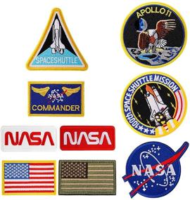 img 4 attached to NASA Patches Iron Patch Pieces