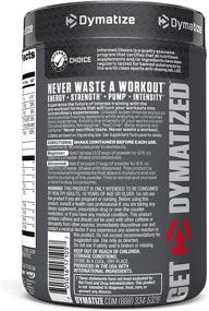 img 3 attached to Dymatize PreW.O.: Elevate Energy, Strength & 💪 Endurance with Pre-Workout Caffeine Powder – Cherry Watermelon, 400g