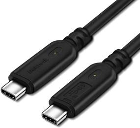 img 4 attached to Nekteck USB-C кабель USB C 3.1 Gen2 с функцией передачи питания | Thunderbolt 3 совместимый | Сертифицировано USB-IF | Зарядные устройства Type C для ноутбуков и телефонов | MacBook 2018, Matebook, iPad Pro 2018, Chromebook, ThinkPad - 3фута (1 шт.)