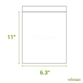 img 3 attached to 🟢 WiiGreen 6 3X11X2MIL Waterproof Multipurpose with Excellent Durability