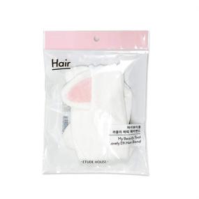 img 1 attached to 💆 ETUDE HOUSE My Beauty Tool Lovely Etti Hair Band: Your Adorable Hair Accessory for a Mood-Lifting, Tangle-Free Experience