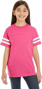 img 2 attached to 👕 Vintage Blended Boys' Clothing: LAT Jersey Football Tops, Tees & Shirts