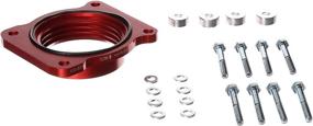 img 1 attached to 🚀 Airaid PowerAid Throttle Body Spacer 400-531 for Improved Engine Performance and Efficiency