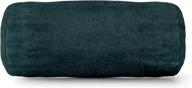 🌊 marine villa round bolster pillow by majestic home goods логотип