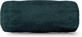 img 4 attached to 🌊 Marine Villa Round Bolster Pillow by Majestic Home Goods