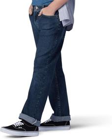 img 3 attached to 👖 LEE Proof Regular Straight Black Boys' Jeans - Stylish & Durable Clothing