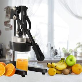 img 3 attached to 🍋 Sibosen Professional Citrus Juicer: Manual Press, Metal Lemon Squeezer for Heavy-Duty Orange and Lime Juicing